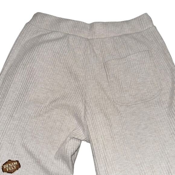 Alo Yoga Muse Hoodie & Sweatpants Ribbed Lounge 2 Piece Set Ivory Size Small - Picture 10 of 16